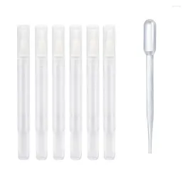 Storage Bottles 10/20pcs 3ml Clear Twist Pens Empty Nail Oil Pen With Brush Tip Dropper Lip Gloss Container Applicators Growth Liquid Tube