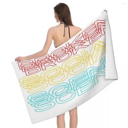 Towel Broken Social Scene Essential 80x130cm Bath Soft And Skin-friendly Suitable For Picnic Personalised Pattern