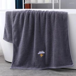 Towel Drop High Quality Cotton Adult Bath Soft Absorbent Washcloth Household Travel Beach 70 140cm