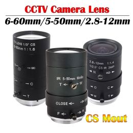 Parts 550mm 660mm 2.812mm Megapixel Manual Varifocal Lens Manual Zoom & Focus CS Mount IR CCTV Lens for CCTV Security Camera BOX
