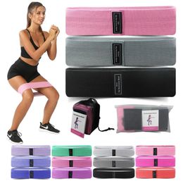 123PCS Elastic Bands Fitness Resistance Yoga Pilates Hip Circle Expander Gym Training Home Workout Equipment 240402