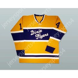 Gdsir Custom NASHVILLE DIXIE FLYERS 14 HOCKEY NEW Top Ed S-M-L-XL-XXL-3XL-4XL-5XL-6XL