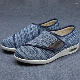 Casual Shoes Luxury Male Women's Summer Mesh Widening Walking Comfort -absorbing Mother Brand Female Flat Shoe