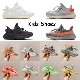 Kids Running Shoes Children Basketball Trainers Wolf Grey Toddler Sports Salt Slate Onyx Bone Black White Outdoor Sneakers For Boy And Girl Chaussures Pour Enfant