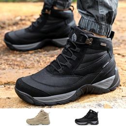 Fitness Shoes Men's Military Tactical Boots Ultralight Combat For Men Outdoor Anti-Slip Work Safety Motocycle