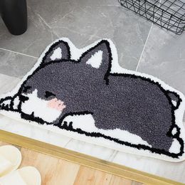 Bath Mats Quick Drying Mat Super Absorbent Bathroom Machine Washable Floor Rugs Household Kitchen Entrance Doormats Home Floormat