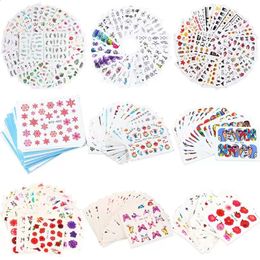 40 Sheets Nail Stickers Mixed Designs Water Decals Snowflakes Flowers Leaves DIY Decoration for Beauty Manicure Tools 240401