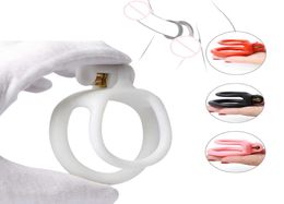 Mamba Resin Delay Ejaculation Belt Device Penis Sleeve Trainer Ring Lock 5 Sizes Cock Ring Adult Lock Male 18+ Sex Toys 2106296314210