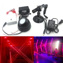 Pointers Escape Room Props Red Light Laser Transmitting & Receiving Device for Precision Positioning Security Laser Burglar Alarm System