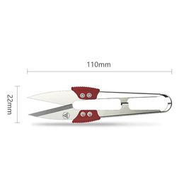 2024 Stainless Steel Yarn Shears Cutting Sewing Scissors Shears Cross Stitch Scissors Embroidery Scissor U Thread Scissors for Fabric1. for Sewing and Embroidery