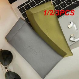 Storage Bags 1/2/3PCS Bag Portable Glasses Leather Sunglasses Home Thick And Durable Cosmetic