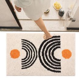 Carpets Boho Kitchen Rug Nonslip Floor Bath Rugs Bohemian Mat Absorb Water Door Shower Farmhouse Simple Non-Slip For Home