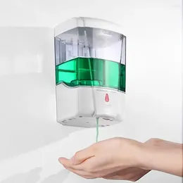 Liquid Soap Dispenser 700ml Automatic Handsfree IR Smart Sensor Touchless Bathroom