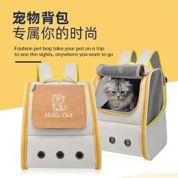 Cat Carriers Bag Pet Portable Backpack Breathable And Dog Supplies.