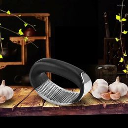 Bedding Sets 1 Pack Garlic Crusher Manual Ring Black Vegetable Cutter Kitchen And Fruit Gadgets