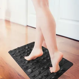 Bath Mats EVA Fingerpressure Board Raised Solid High Hardness Folding Stone Foot Massage Pad Toe Pressure