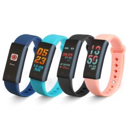 Watches FORCA F600 Smart Band Blood Pressure Heart Rate Monitor Wrist Watch Intelligent Bracelet Fitness Tracker Pedometer pk fitbits