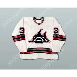 Gdsir Custom JIM NIEKAMP LA SHARKS WHA HOCKEY JERSEY NEW Top Ed S-M-L-XL-XXL-3XL-4XL-5XL-6XL