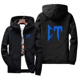 Spring And Autumn Brand Mens Windproof Zipper Jacket Casual High Quality Hooded Baseball Outdoor Sports 240321