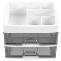 Storage Boxes Plastic Drawer Desktop Drawers Containers Makeup Organizer Type Case Tabletop