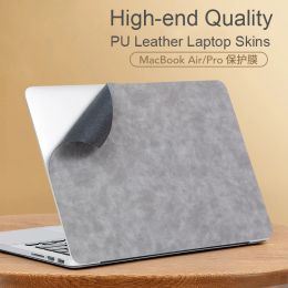 Skins Laptop Skins for Book Case Air 13 A2681 A2337 Pro 14 16 2023 M1 M2 A2779 A2780 A2442 A2485 Pu Protective Film Laptop Sticker