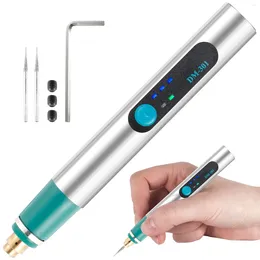 Mini Drill Electric Carving Pen Variable Speed Rotary Tools Kit Engraver For Grinding Polishing Engraving