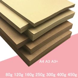 Paper 50/100 sheets / packet A3 matte kraft paper for selfadhesive laser inkjet printer Copier office color label carton label