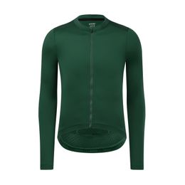 RISESBIK High Quality Cycling Jersey Long Sleeve Men Bicycle Jersey Cycling Clothing UPF 50 Biking Cycling Shirt Zipper Pocket 240328