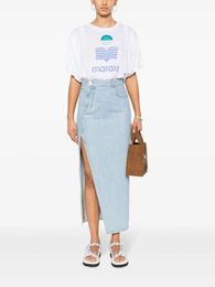 New Product Isabels Marant Women Designer Summer Cotton T shirt Classic Hot Letter Print Casual Versatile Round Neck Sports Top Short Sleeve Polos Beach Tees 956