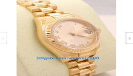 20 style wristwatches 179178 18K Yellow Gold New Style Ladys Watch Mint 26mm2980482