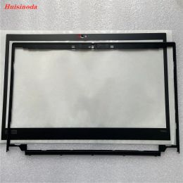 Cards New and Original Laptop Lenovo ThinkPad T490s LCD Bezel Cover Sticker Frame case IR Camera hole 02HM517 02HM500