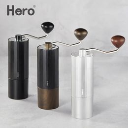 High Quality Manual Coffee Grinder Coffee Grinding Machine Burr Mill Grinder Mini Bean Milling Portable Kitchen Grinding Tools 240328