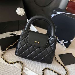 luxurys handbags designer bag shoulder crossbody tote Genuine leather material diamond check Small buckle 5A+ 21CM