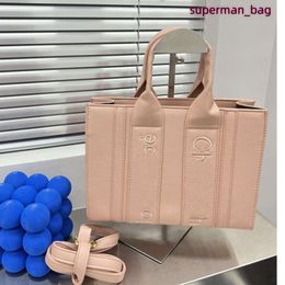 Top Women Handbags WOODY Tote Shopping Bag Handbag Quality Canvas Nylon Fashion Linen Large Beach Bags Designer Travel Crossbody 6165