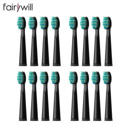 Electric Toothbrush Heads Replacement Brush Heads Suitable for Fairywill 507 508 917 959 551 2303 Toothbrushes 16pcs4 pack 240403