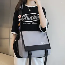 Shoulder Bags Original Aizatly Young Casual Couple Bag Korean 2024 Japanese Student Class Trendy Fashion Messenger