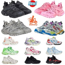 2024 new Runner 7.0 Dress Shoes Graffiti Blue Orange Black Burgundy Leather Grey Light Purple Neon Yellow White Luxury Brand Women Men Runners Sneakers Trainers