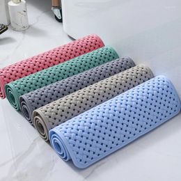 Bath Mats Bathroom Non Slip Bathtub Mat & Shower For With Suction Cups And Drain Holes Floor Accessories