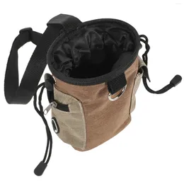 Dog Carrier Pet Snack Pack Coffee Food Storage Bag Walking Treat Outdoor Pouch Oxford Cloth Puppy Travel Waist
