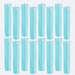 Decorative Flowers 100 Pcs Nutrition Flower Preservation Tube Plastic Clear Water Bottles Container