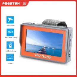 Display PEGATAH CCTV tester Analogue camera Mini monitor 5MP TVI CVI AHD Monitor portable Support UTP RS485 PTZ cftv tester camera