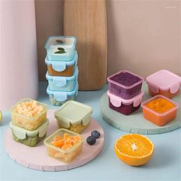 Storage Bottles Organising Box Stacked Stackable Baby Food Containers Refrigerator Classification Crisper Innovative