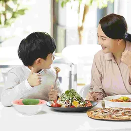 Bowls Tableware Serving Bowl Cute Soup Ceramic Ramen Lovely Rice Spoon Child