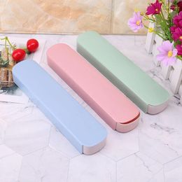 Storage Bottles Tableware Box Flatware Travel Case For Stationery Chopsticks Spoon Fork Organizadores Organizer