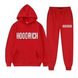 Designer Clothing Mens Hoodies Sweatshirts 2023 Winter Sports Hoodie for Men Hoodrich Tracksuit Letter Towel Embroidered Sweatshirt gt