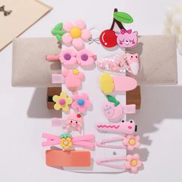 Hair Accessories Baby Cute Cartoon Clip Little Girl Star Delu Headwear Children's Broken Princess Accessory