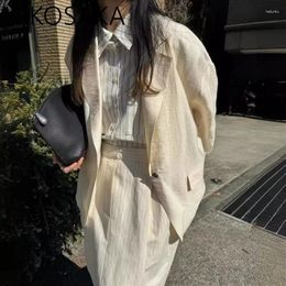 Women's Suits Spring Summer Japanese Loose Casual Women Coats Semi-transparent Sunscreen Jacket All-match Elegant Outwears Female