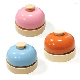 Party Supplies Cute Hand Bell Children's Paipai Toy Good Morning Ring The To Call Meal Tool Pet Toys For Baby Ringbell GIft Order