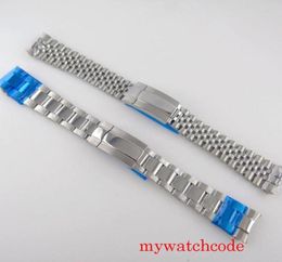 Watch Bands No Logo Oyster Jubilee 316L Stainless Steel 20mm Width Bracelet Folding Clasp Polished Centre Wristwatch Accessories8662989