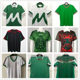 1970 86 94 95 Blanco retro Soccer jersey 98 10 12 14 Hernandez Guardado Ochoa custom retro football jersey